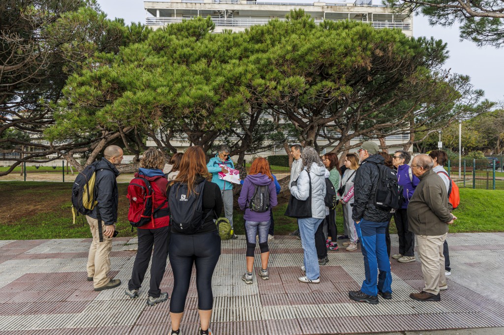 Foto: Amador García. Visita guiada a Blanes.