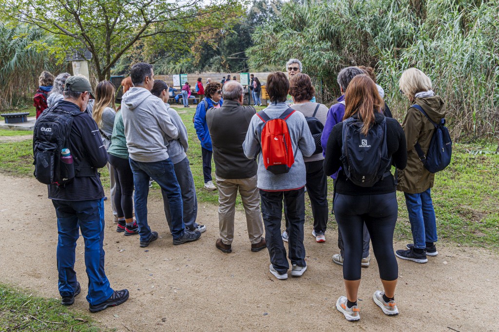 Foto: Amador García. Visita guiada a Blanes. Miradors de la desembocadura de la Tordera.