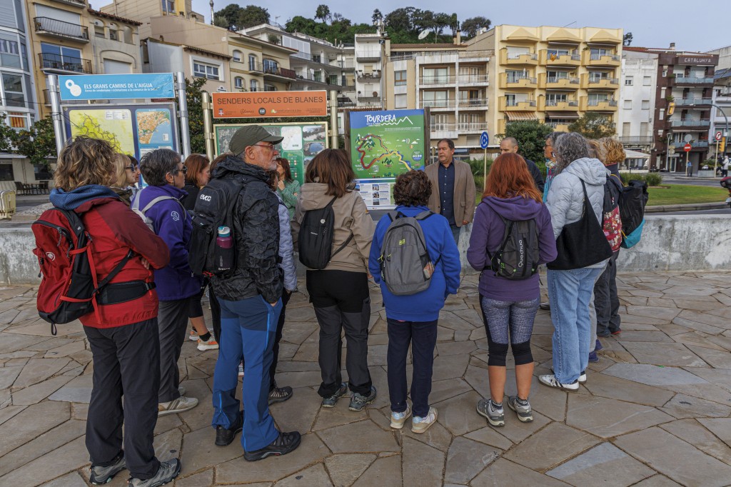 Foto: Amador García. Visita guiada a Blanes.