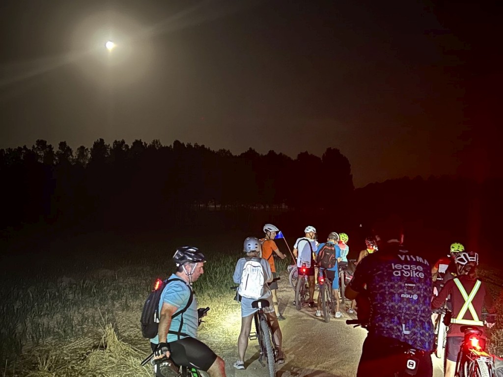 Foto: Vadebici. Nacht-Radtour.