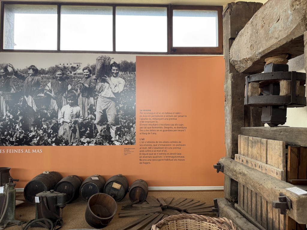 Foto: Tourdera. Museu de la Pagesia de Fogars de la Selva.