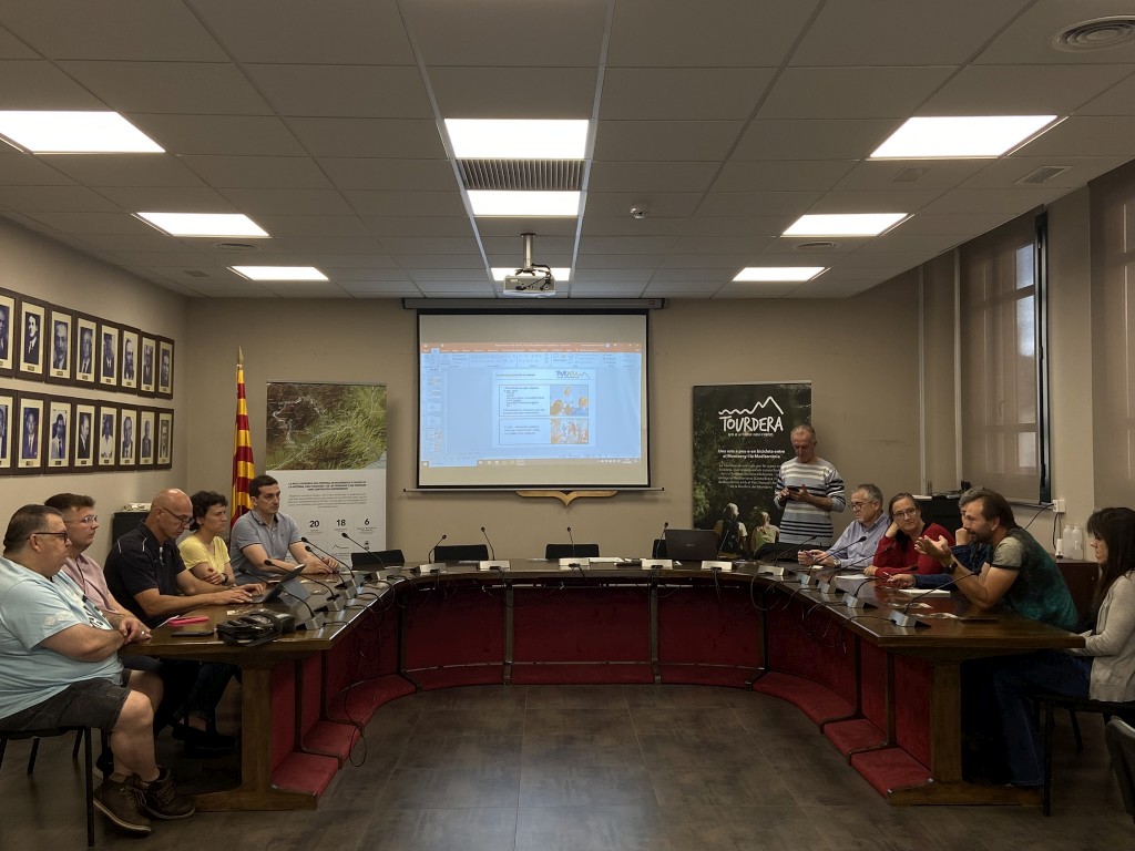Foto: Tourdera. Trobada d'empresaris per crear producte turÃ­stic al voltant de la Tourdera.