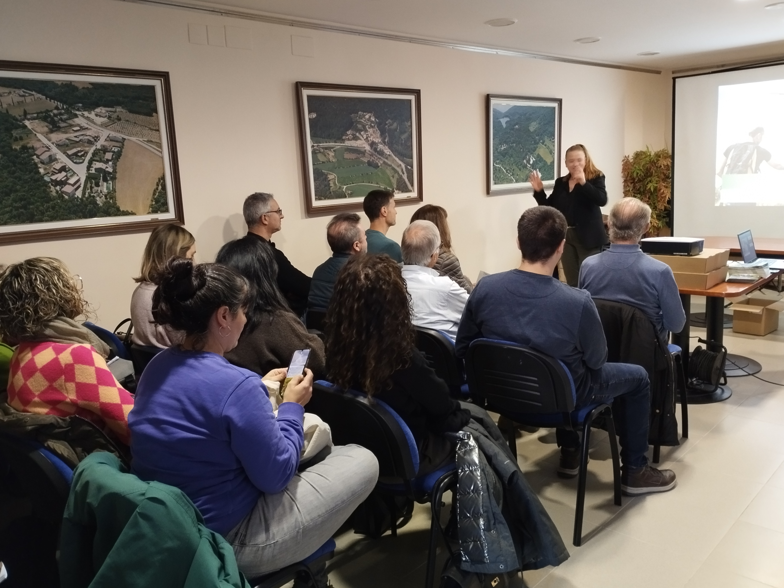 Foto: Tourdera. Begleitkommission in Fogars de Montclús (Januar 2026)