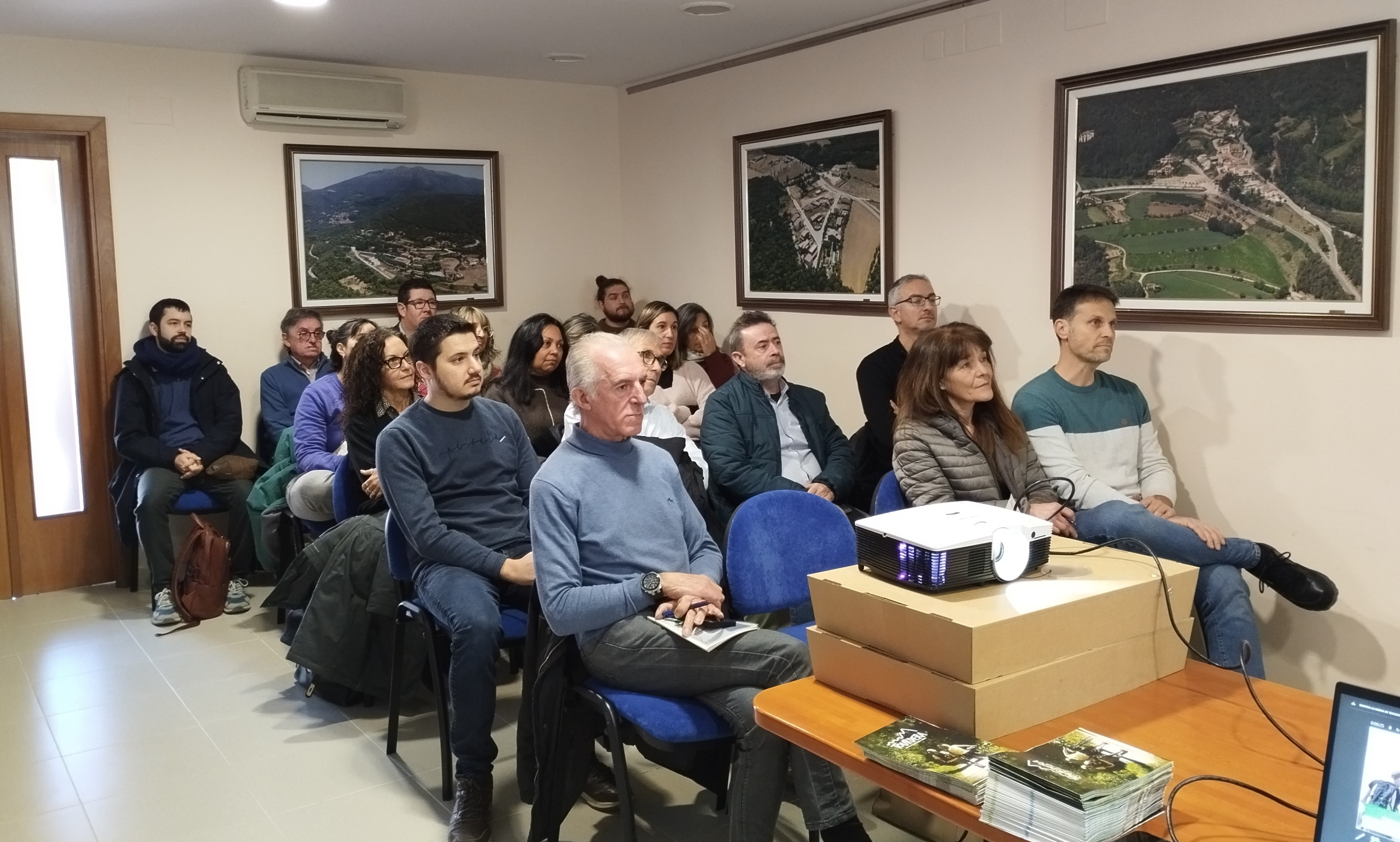 Foto: Tourdera. Begleitkommission in Fogars de Montclús (Januar 2026)