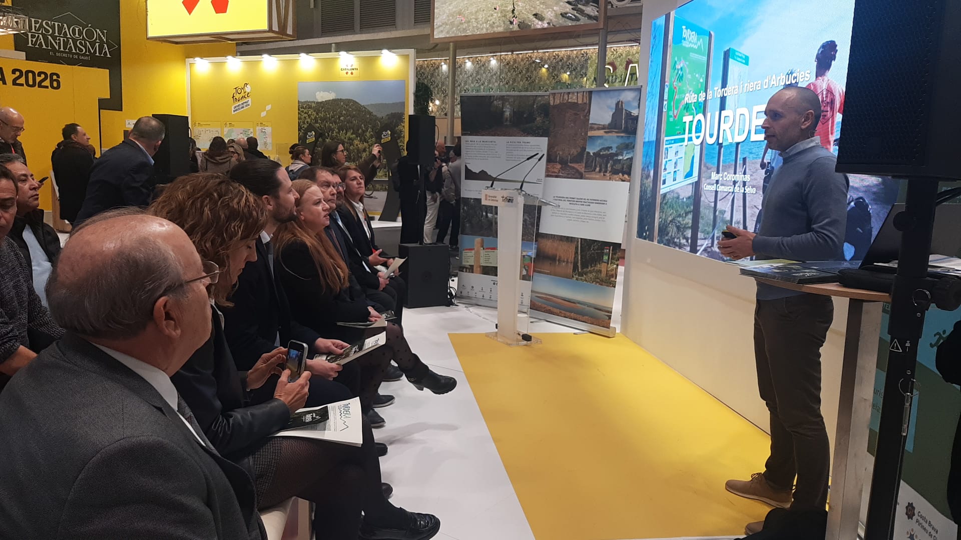 Tourdera-Präsentation auf der Fitur 2026