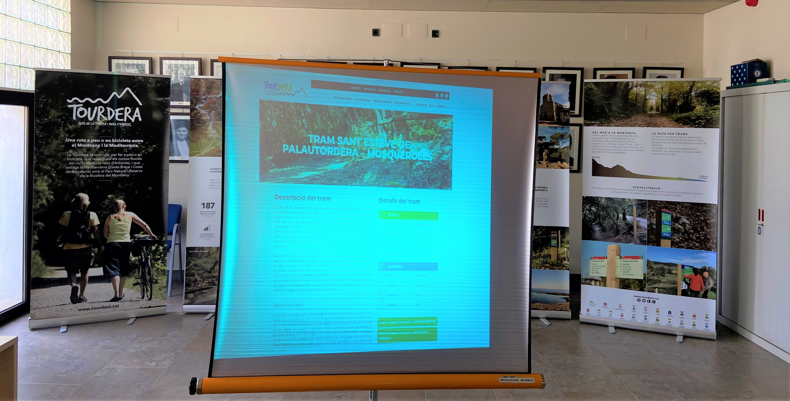 Presentation in Sant Esteve de Palautordera
