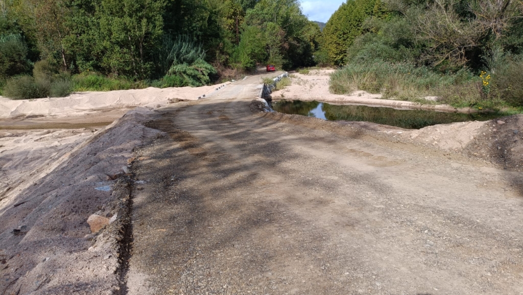 Foto: Ajuntament de Massanes. Rehabilitació passera sobre la riera de Santa Coloma.