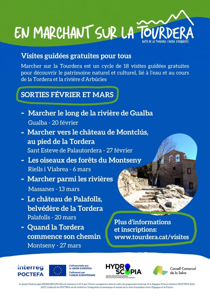 Programme de visites guidées pour février et mars