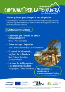 Programa sortides guiades novembre
