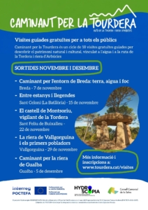 Programa sortides guiades novembre i desembre