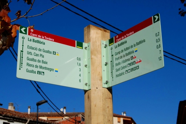 Tram Riells i Viabrea - La BatllÃ²ria