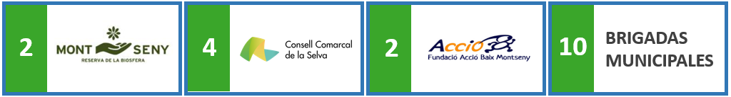 Responsables del mantenimiento de la Tourdera