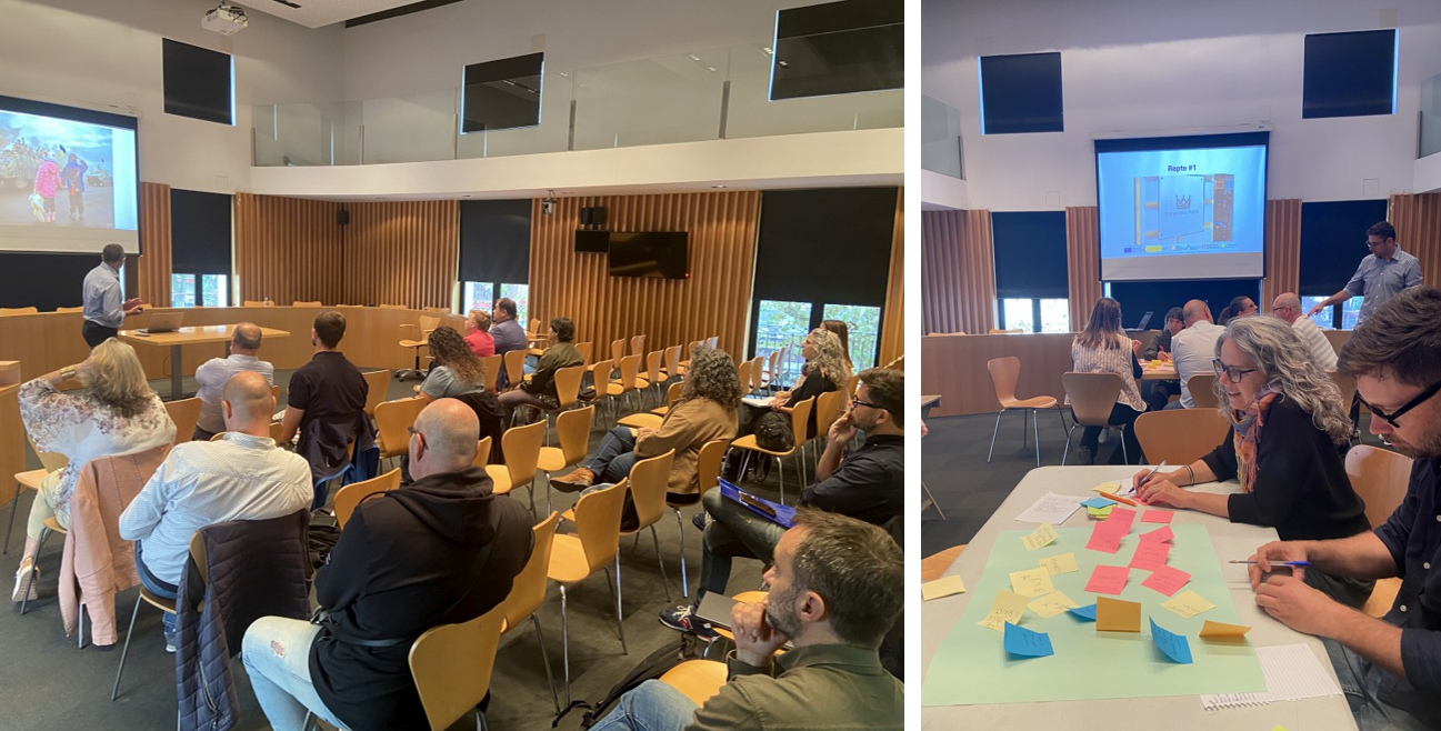 Foto: Tourdera. Seminar zur Erstellung von Tourismusprodukten in Blanes.